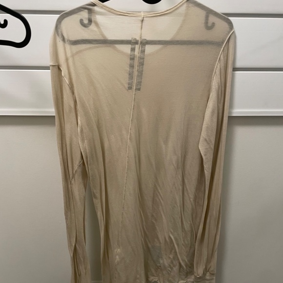 Rick Owens Dark Shadow LS Tee - Picture 2 of 5